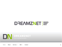 Tablet Screenshot of dreamznet.co.uk